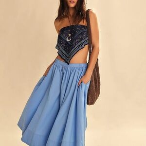 ‼️ ISO! Free People Lowen Midi Skirt XS